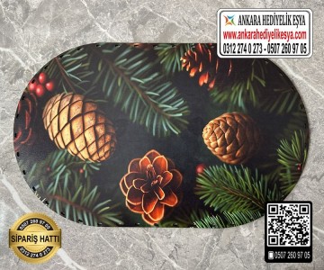 Tam Baskılı Oval Rattan Taban - Model 14