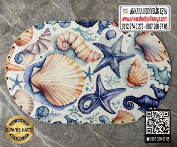 Tam Baskılı Oval Rattan Taban - Model 19