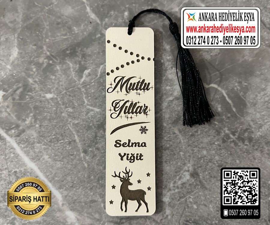 Yeni Yıl Kitap Ayracı -1 (Toptan)