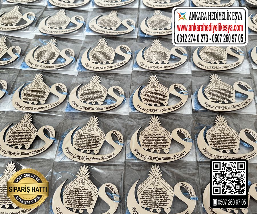 Vav Şapkalı Sünnet Magnet - 2 Vav Şapkalı Sünnet Magnet - 2