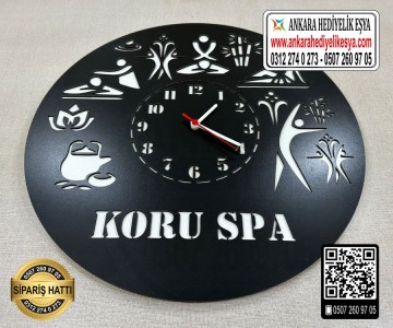 Masaj Salonu Duvar Saati -1