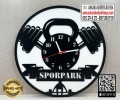 Spor Salonu Duvar Saati -4
