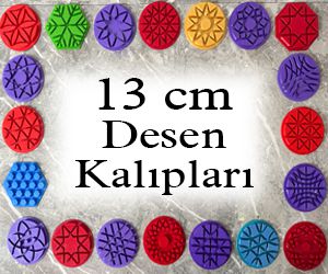 Rattan Desen Kalıbı - 13 cm