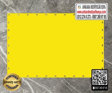 Rattan Sarı Renk Dikdörtgen Taban - 20x10 cm