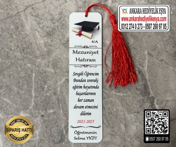 Mezuniyet Hatırası Ayracı ( Metal )