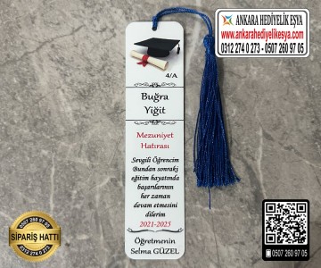 Mezuniyet Hatırası Ayracı ( Metal ) - İsimli