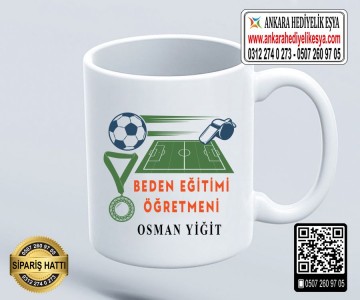 Beden Öğretmenine Kupa Bardak - 2