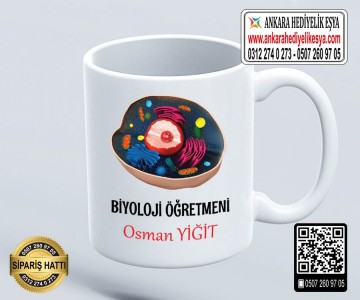Biyoloji Öğretmenine Kupa Bardak - 1