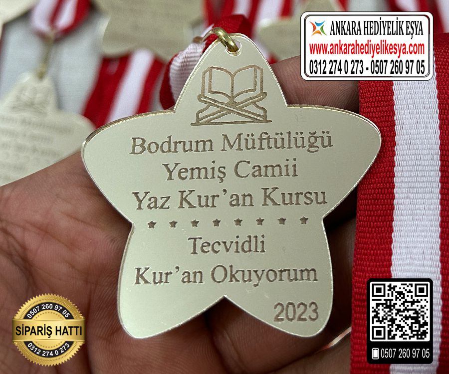 Yıldız Kuran Okuyorum Madalyası