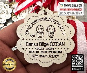 Ahşap Okuyorum Madalyası