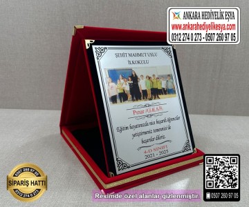 Öğretmene Resimli Plaket - 1