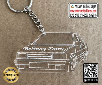 Araba Şeklinde Anahtarlık - 3