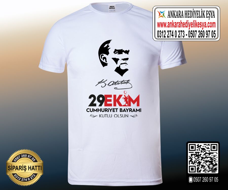29 Ekim 102 Yıl Tişörtleri - 11 Model