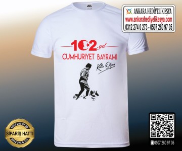 29 Ekim 102 Yıl Tişörtleri - 2 Model