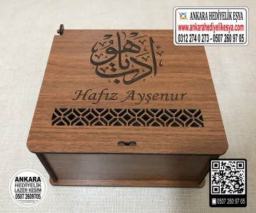 Hafızlara Özel Ahşap Kutu