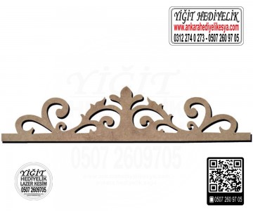 Motif Ahşap Obje - Model 2