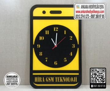 Cep Telefonu Firması Duvar Saati - Model 5