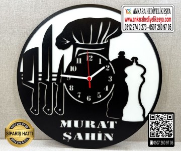 Lokanta Duvar Saati - 3 Model