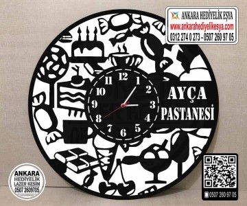 Pastane Duvar Saati - 3 Model