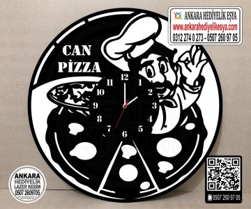 Pizzacı Duvar Saati