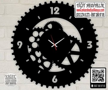 Ahşap Dişli Saat
