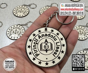 Okullara Özel Logolu Anahtarlık - 20 Adet ve Üzeri