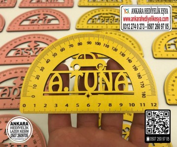 Ahşap İsimli Açı Ölçer