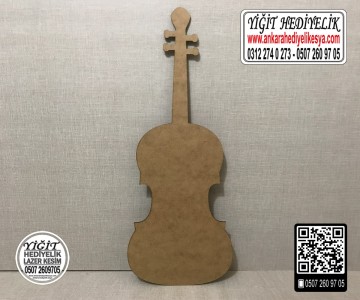 Boyanabilir Ahşap Gitar