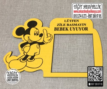 Mikili Zile Basmayın uyarı çerçevesi