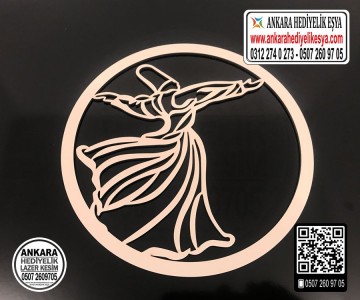 Semazen Duvar Süsü