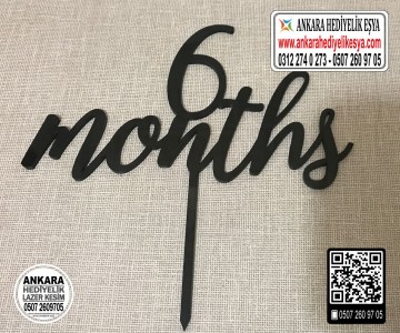 6 Aylık Pasta İsimliği