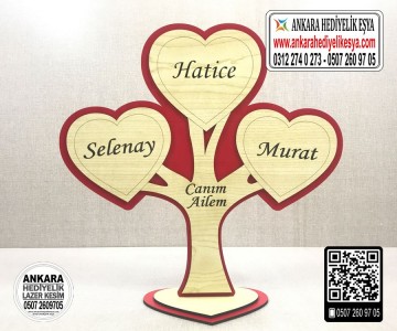 Aile Ağacı - 3 Kişilik