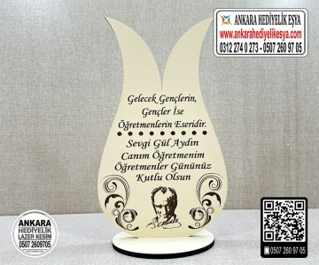 Lale Şeklinde Öğretmenler günü Hediyesi