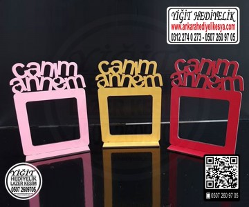 Canım Annem Renkli Resim Çerçevesi