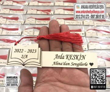 Sınıf Arkadaşlarına Hediye Ayraç - 15 Adet ve Üzeri