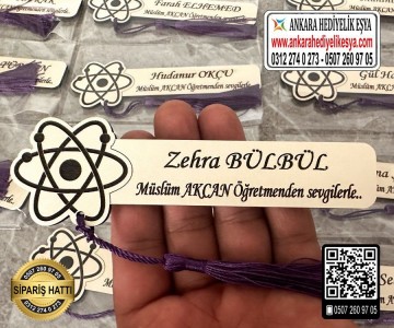 Atom Modüllü Kitap Ayracı