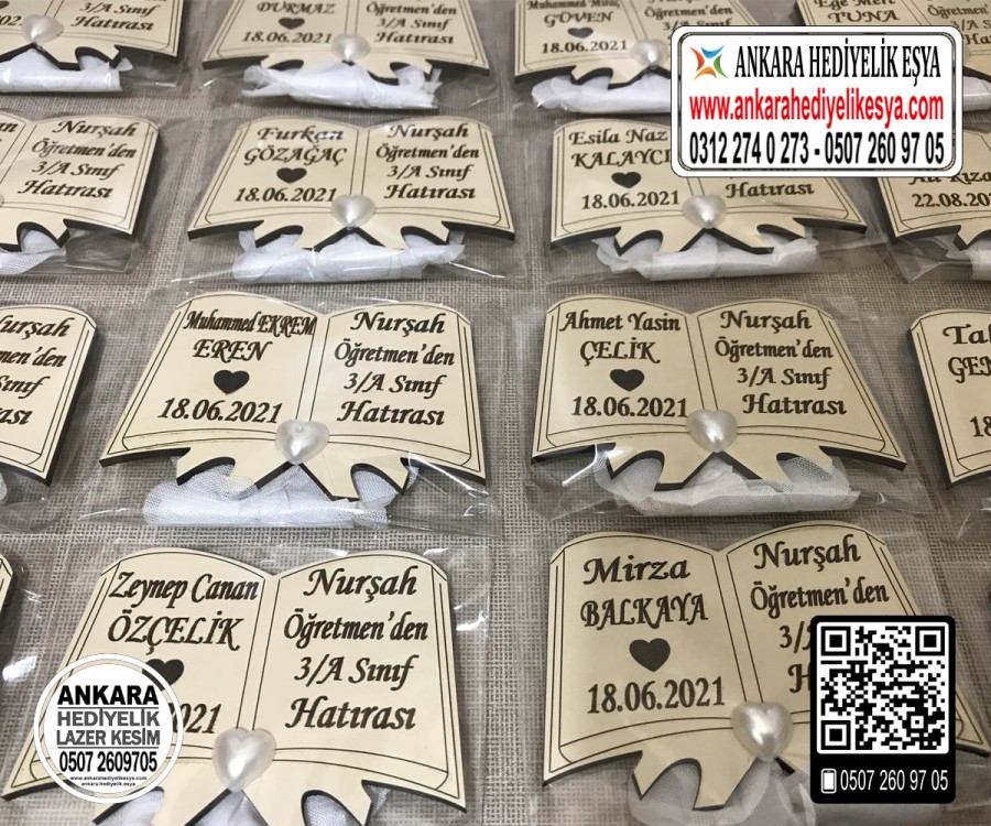 Ahşap Mezuniyet Magneti