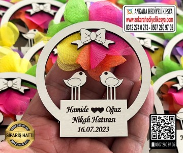 Daire Kuşlu Nikah Magneti