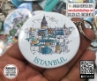 İstanbul a Özel Karışık Anahtarlık- 50 Adet