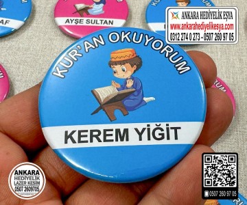 Kuran Okuyorum Rozeti - 5