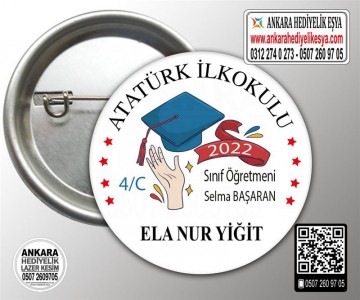 Mezuniyet Rozeti - 12