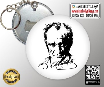 Atatürk Anahtarlık - Model 6