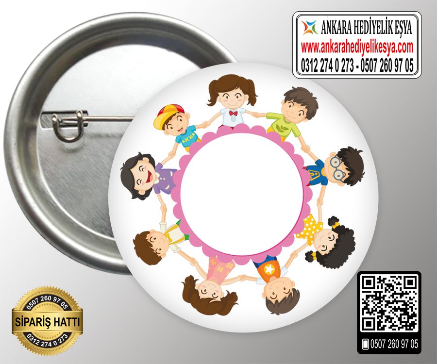 Okula Hoşgeldin Rozeti-16