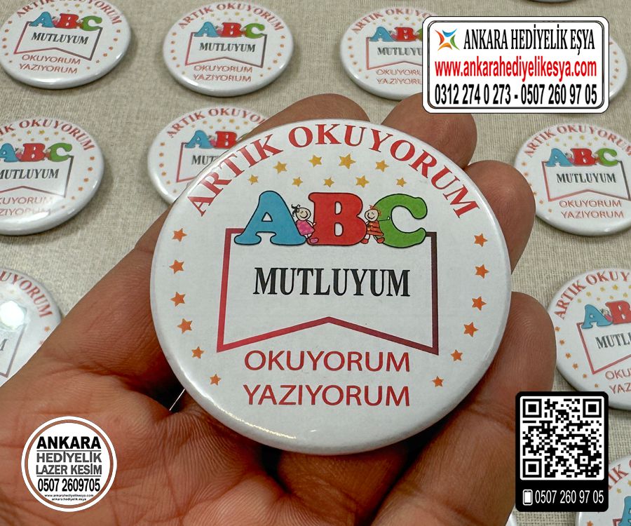 Okuyorum Rozetleri -16