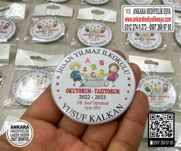 Okuyorum Rozeti - 73