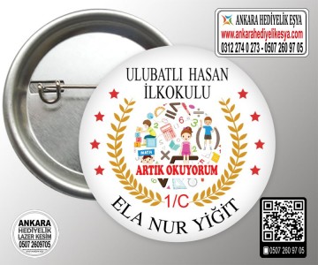 Okuyorum Rozeti - 51