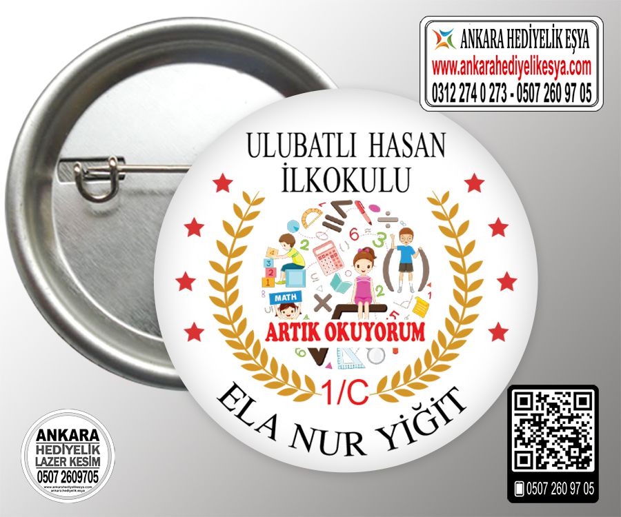 Okuyorum Rozeti - 51