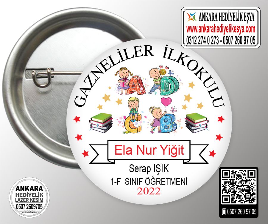 Okuyorum Rozeti - 69