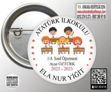 Okuyorum Rozeti - 77