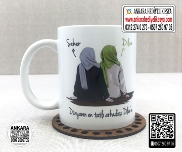 Kız Arkadaşlara Özel Kupa